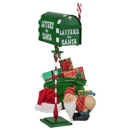 DESIGN TOSCANO Letters for Santa Metal Holiday Mailbox FU16851